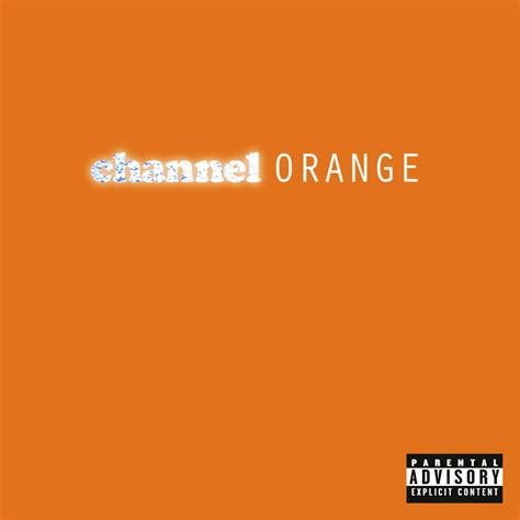 frank ocean channel orange cd.